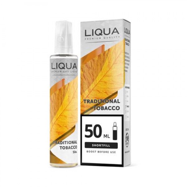 LiQua Traditional Tobacco 0MG