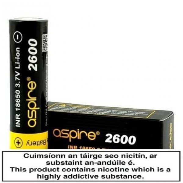 Aspire 18650 2600mAh Battery